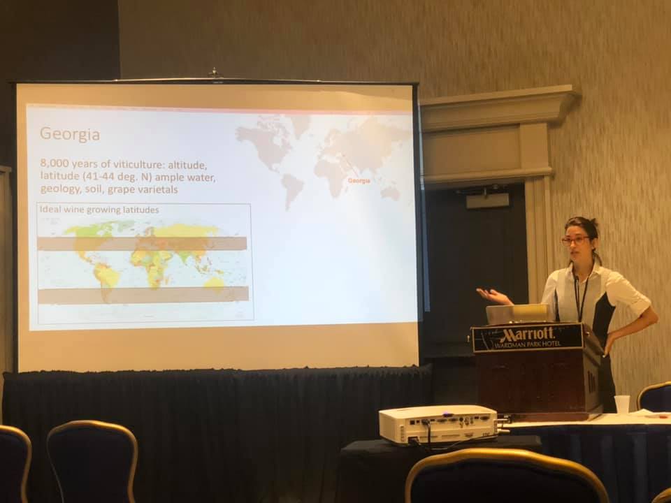 Rachel Berndtson presents her research