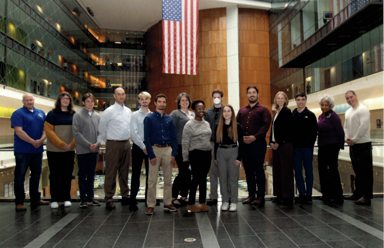 Group of photo of NGA visit