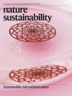 Nature Sustainability cover