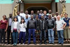 Dr. Nackoney with the African Primatological Consortium for Conservation (APCC) in Ethiopia