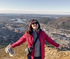 Erin in Bergen, Norway