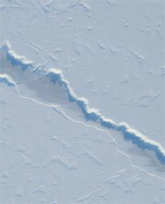 Sea Ice Pressure Ridge