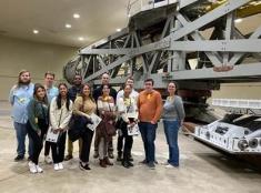 Students and high capacity centrifuge