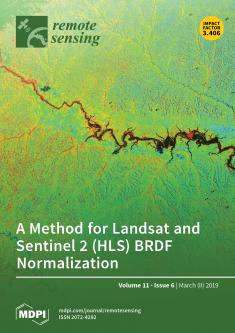 GEOG researchers' manuscript selected as the March issue cover of the Remote Sensing journal
